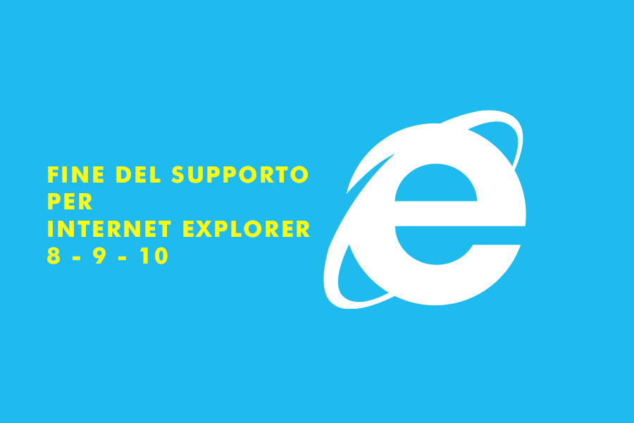 Fine del supporto per Internet Explorer