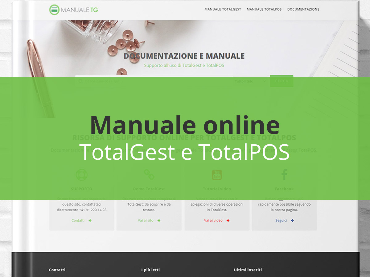 Manuale TotalGest e TotalPOS