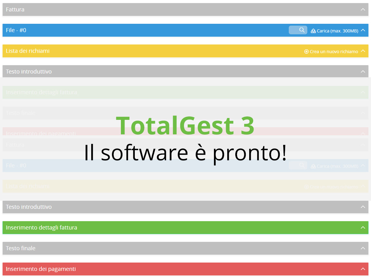 Il roll out di TotalGest 3 è iniziato