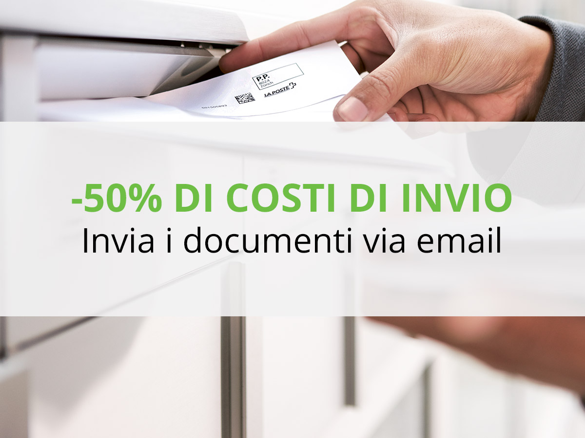 Con TotalGest dimezzati i costi di invio postale
